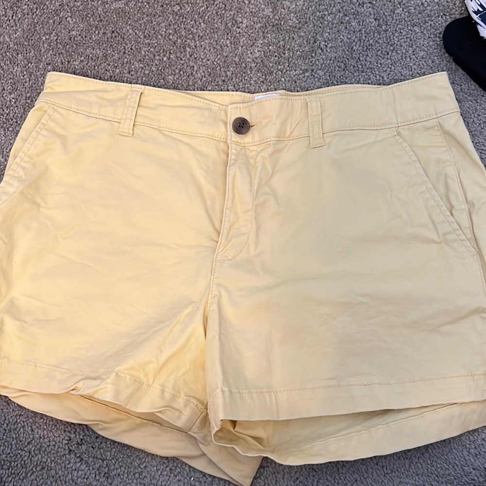Yellow Gap Shorts